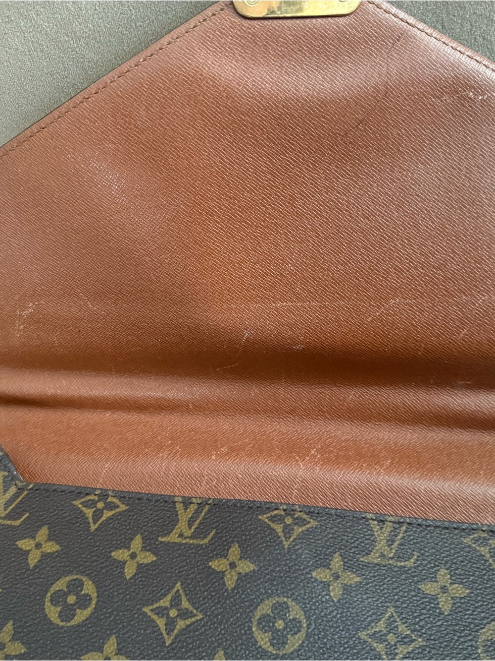 Louis Vuitton Monogram Canvas Briefcase in Brown and Gold Hardware - Picture 6 of 6